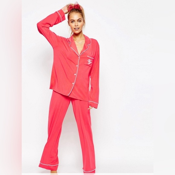 Wildfox Couture "Kiss Forever " pajamas set in box Small or Medium NIB - Picture 2 of 5